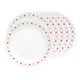 Corelle Livingware Crown 26 cm Dinner Plate  Pack Of 6