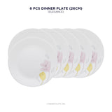 Corelle Livingware Plus Elegance 26cm Dinner Plate - Pack Of 6