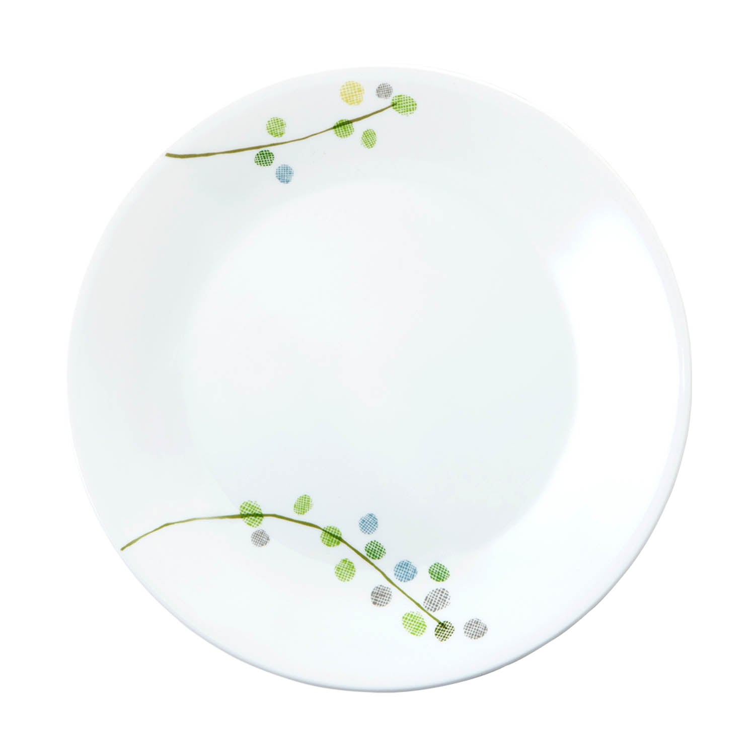 Corelle Livingware Plus Green Delight 26 cm Dinner Plate Pack Of 6
