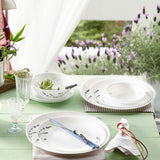 Corelle Asia Collection Lavender Garden 26 cm Dinner Plate  Pack Of 6