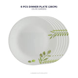 Corelle Livingware Plus Olive Garden 26 cm Dinner Plate Pack Of 6