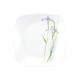 Corelle Asia Square Round Shadow Iris 17cm Small Plate - Pack of 6
