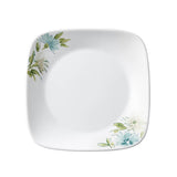 Corelle Asia Square Round Collection Fairy Flora 17 cm Square Round Small Plate  Pack Of 6