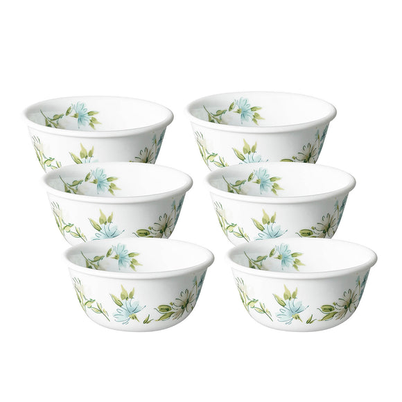 Corelle Asia Collection Fairy Flora 177 ml Katori  Pack Of 6