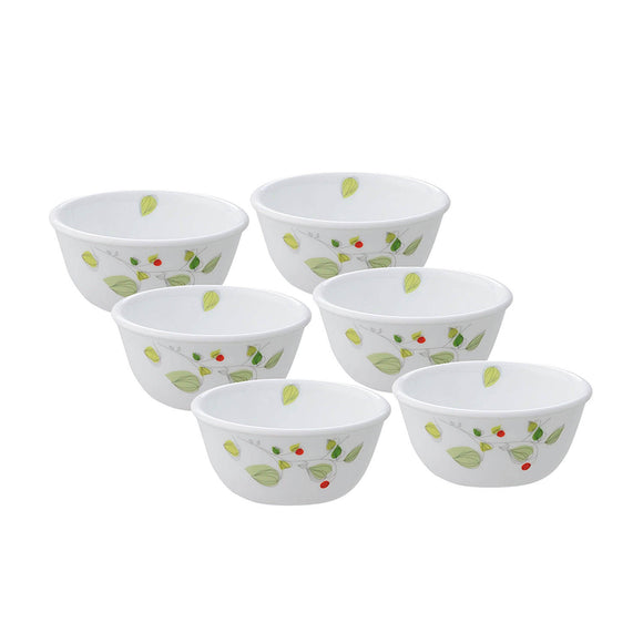Corelle Asia Collection Green Breeze 177 ml Katori  Pack Of 6
