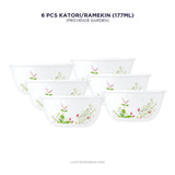 Corelle Corelle Asia Collection Provence Garden 177 ml Katori  Pack Of 6