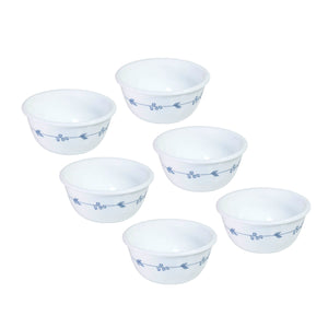 Corelle Livingware Secret Garden 177ml Katori - Pack of 6