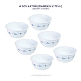 Corelle Livingware Secret Garden 177ml Katori - Pack of 6