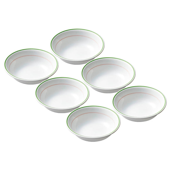 Corelle Livingware Double Ring Green 296 ml Dessert Bowl Pack Of 6