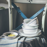 Corelle Livingware Double Ring 296 ml Dessert Bowl Pack Of 6