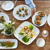 Corelle Asia Collection Dancing Leaves 296 ml Dessert Bowl Pack Of 6