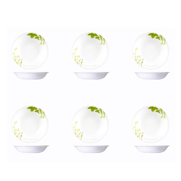 Corelle Corelle Asia Collection European Herbs 296 ml Dessert Bowl Pack Of 6