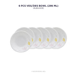Corelle Livingware Plus Elegance 296 ml Dessert Bowl Pack Of 6