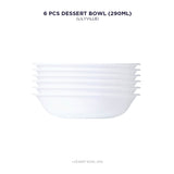 Corelle Asia Collection Round Lilyville 296ml Vegetable / Dessert Bowl - Pack of 6