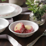Corelle Livingware Red Trellis 296 ml Dessert Bowl Pack Of 6