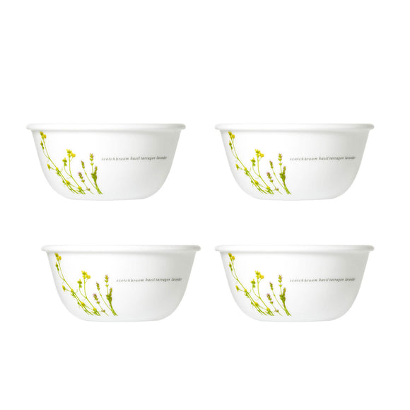 Corelle Corelle Asia Collection European Herbs 325 ml Soup Bowl Pack Of 4