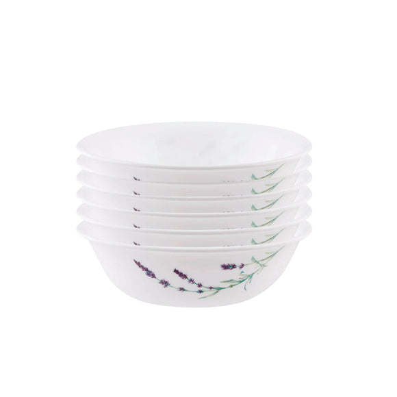 Corelle Asia Collection Lavender Garden 532 ml Soup Bowl Pack Of 6
