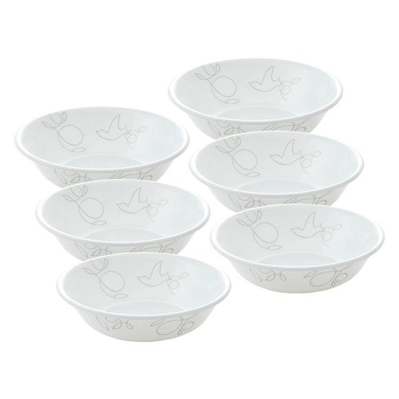Corelle Livingware Plus Morning Breeze 532 ml Soup Bowl Pack Of 6