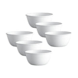 Corelle Livingware Winter Frost White 177ml Katori - Pack of 6