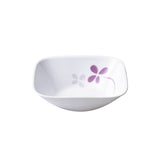 Corelle Asia Square Round Collection Warm Pansies Square Round 32oz Bowl