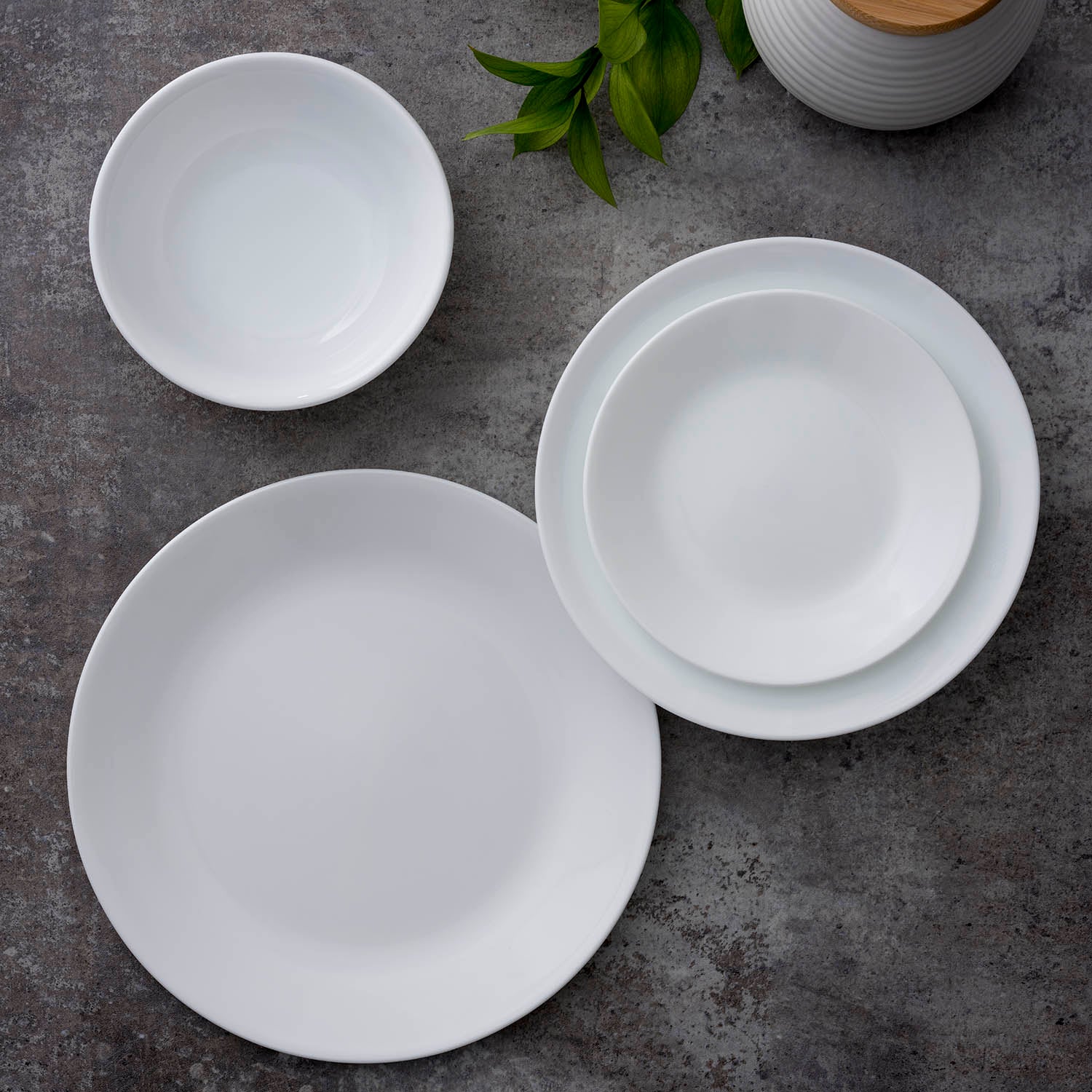 Buy Corelle Livingware Winter Frost White Dinner Plate online in