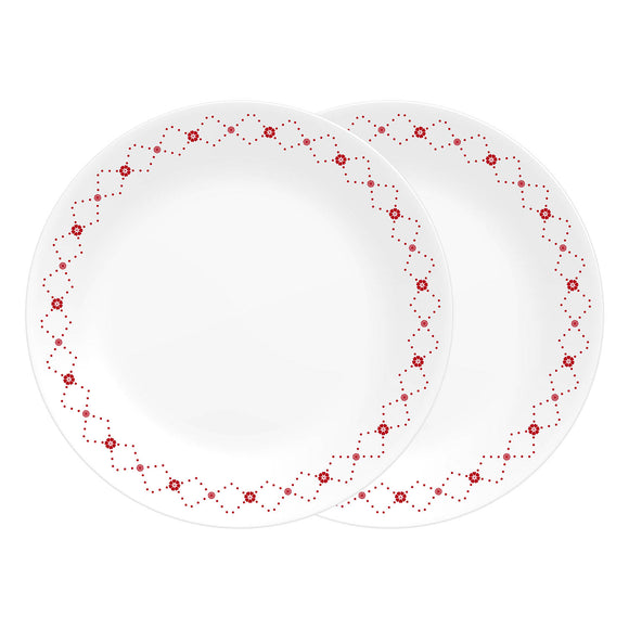 Corelle Livingware Crown 26 cm Dinner Plate Pack of 2