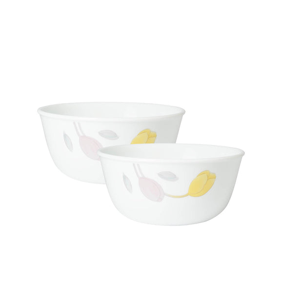 Corelle Livingware Plus Elegance 828 ml Curry Bowl/Noodle Bowl Pack of 2