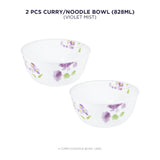 Corelle Asia Collection Violet Mist 828ml Curry Bowl Pack of 2