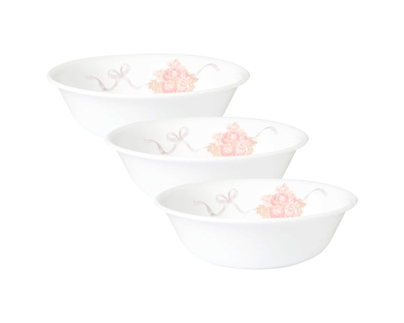 Corelle Asia Collection Gold Series Peony Bouquet 532ml Soup Bowl Pack of 3