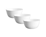 Corelle Livingware Winter Frost White 828ml Curry Bowl Pack of 3