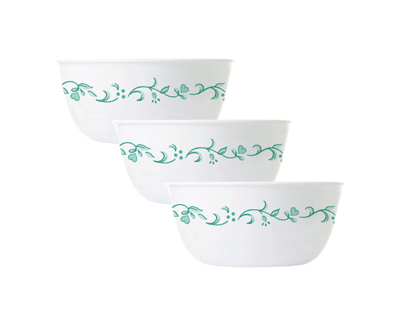 Corelle Livingware Country Cottage 828ml Curry Bowl Pack of 3