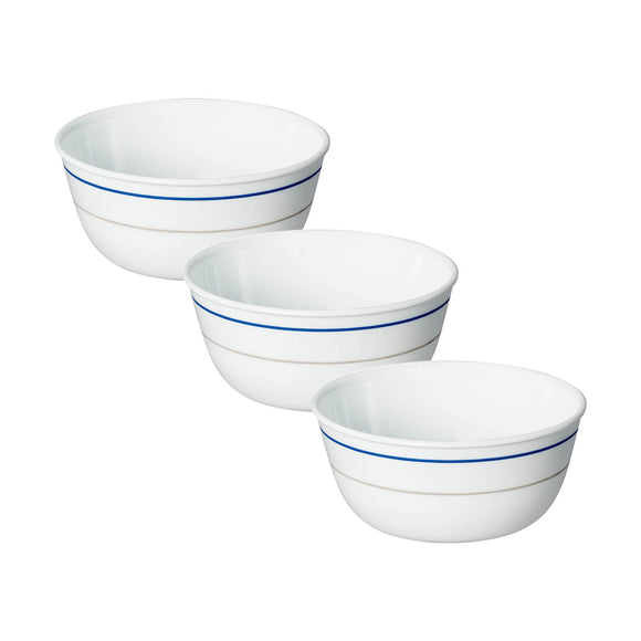Corelle Livingware Double Ring 828ml Curry Bowl Pack of 3