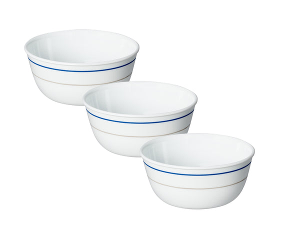 Corelle Livingware Double Ring 828ml Curry Bowl Pack of 3