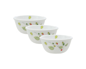 Corelle Asia Collection Green Breeze 828ml Curry Bowl Pack of 3