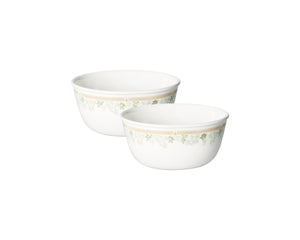 Corelle Asia Collection Gold Series Mint Leaves 828ml Curry Bowl Pack of 2