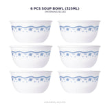 Corelle Livingware Morning Blue 325ml Soup Bowl Pack of 6