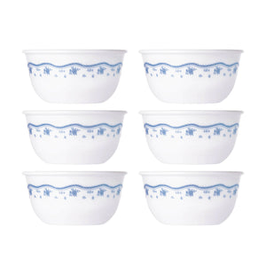 Corelle Livingware Morning Blue 325ml Soup Bowl Pack of 6