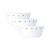 Corelle Livingware Plus Olive Garden 828ml Curry Bowl Pack of 3