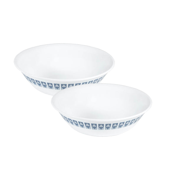 Corelle Livingware Wheeler Diamond 950ml Serving Bowl Pack of 2