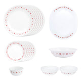 Corelle Livingware Round Crown 21 Pcs Dinner Set