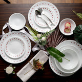 Corelle Livingware Round Crown 21 Pcs Dinner Set
