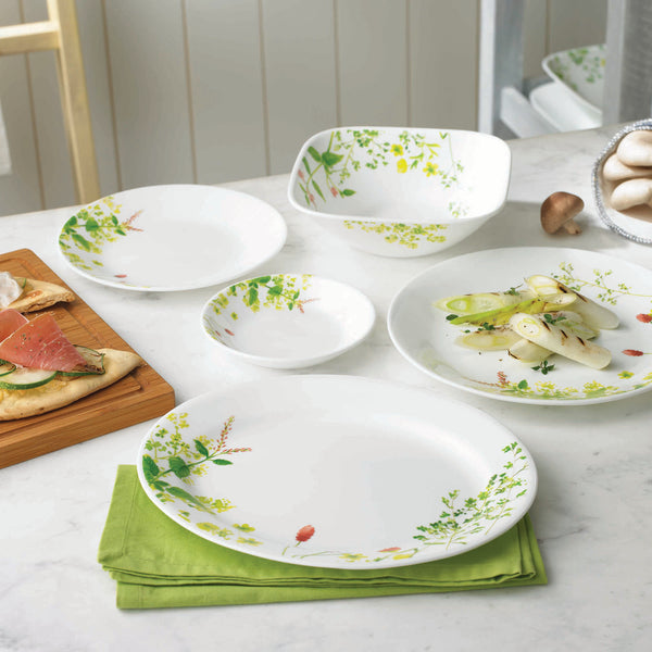 【未開封】 Corelle ガーデンレース 食器 16ピース セット Corelle Asia Collection Provence Garden 26cm Dinner Plate (1Pc