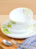 Corelle Asia Collection European Herbs 26cm Dinner Plate (1Pc) & 177ml Katori (2Pcs) Pack of 3