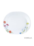 Corelle Asia Collection Daisy Field Oval Serving Platter (1Pc) & 177ml Katori (2Pcs) Pack of 3