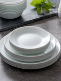 Corelle Livingware Winter Frost White 26cm Dinner Plate (1Pc) & 177ml Katori (2Pcs) Pack of 3