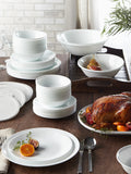 Corelle Livingware Winter Frost White 26cm Dinner Plate (1Pc) & 177ml Katori (2Pcs) Pack of 3