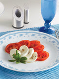 Corelle Livingware Morning Blue 26cm Dinner Plate (1Pc) & 177ml Katori (2Pcs) Pack of 3