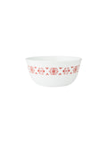 Corelle Livingware Red Trellis 26cm Dinner Plates, 177ml Katori & 828ml Curry Bowl Pack of 5