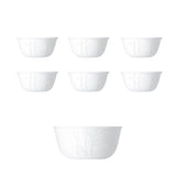 Corelle Asia Collection Gold Series Frost 6 177ml Katori & 1 828ml Curry Bowl (Pack of 7)