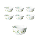 Corelle  Asia Collection Fairy Flora 6 177ml Katori & 1 828ml Curry Bowl (Pack of 7)